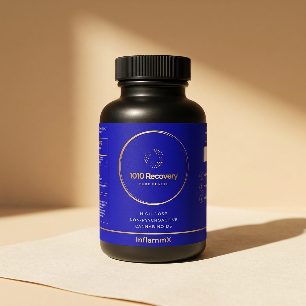 Inflammation Recovery supplement bottle
