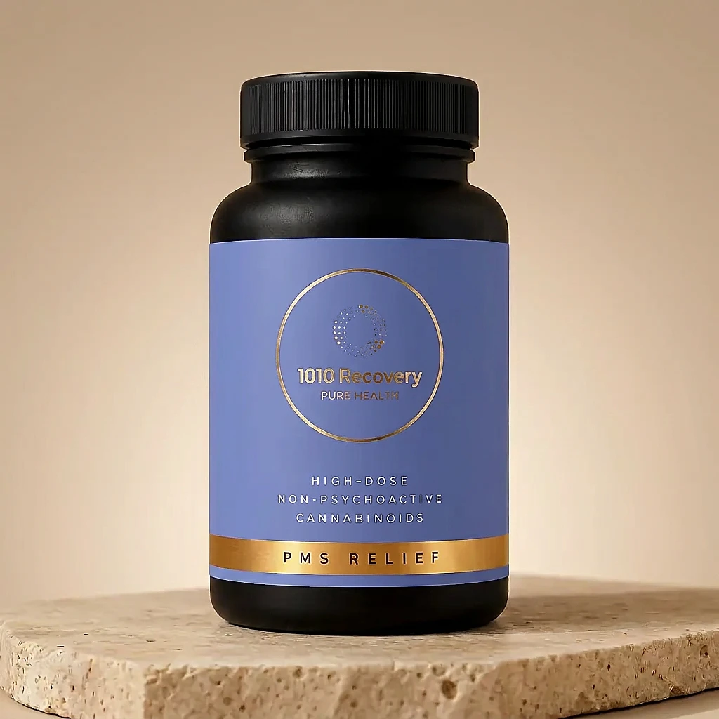 PMS Relief supplement bottle