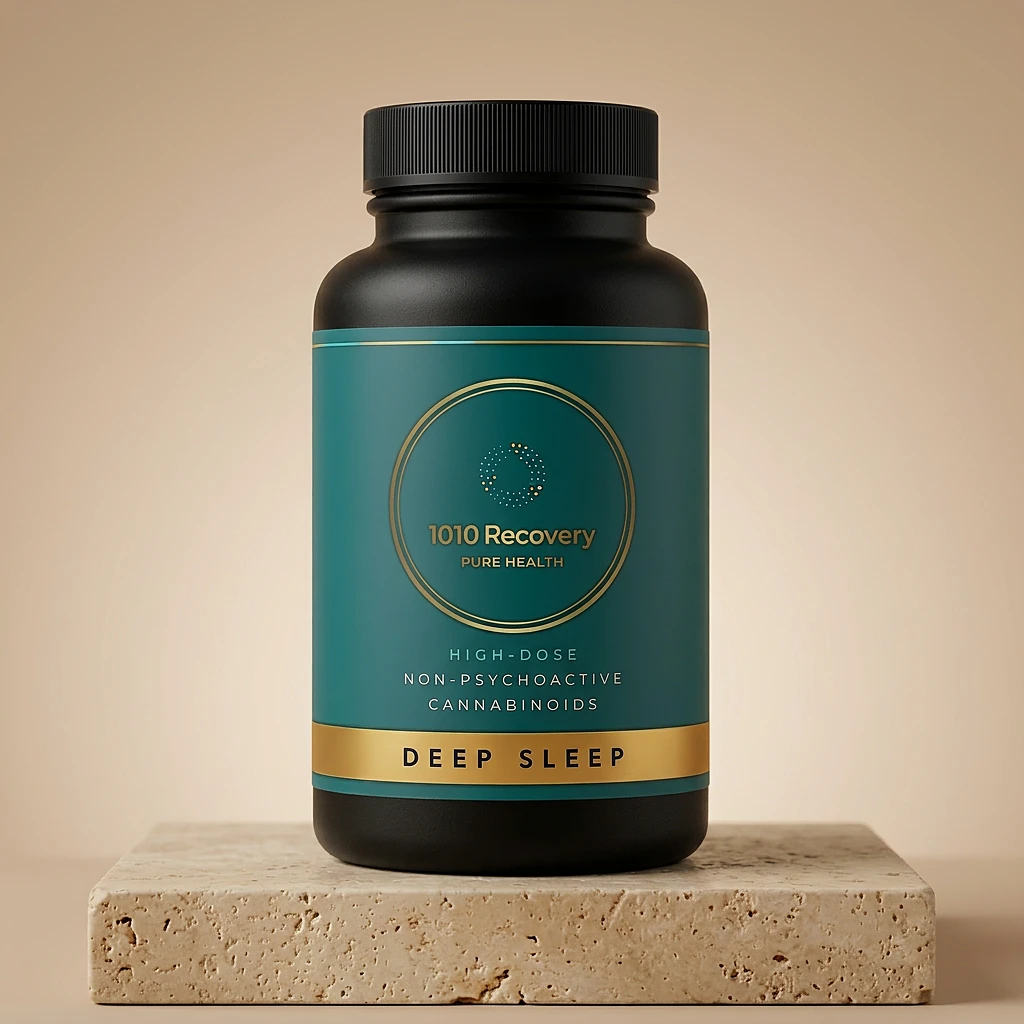 Deep Sleep supplement bottle